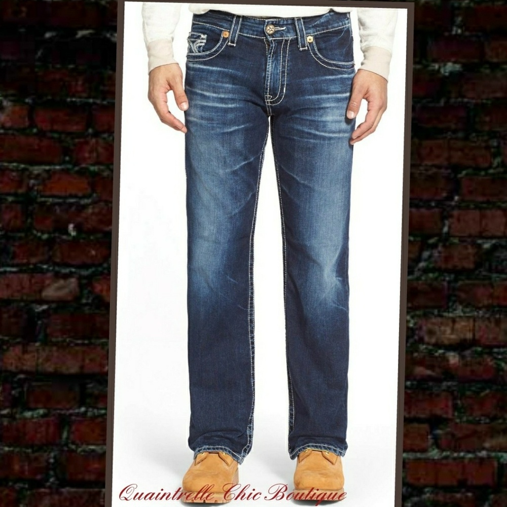 34 x 32 LEFT BIG STAR PIONEER BOOTCUT JEAN - Picture 4 of 4